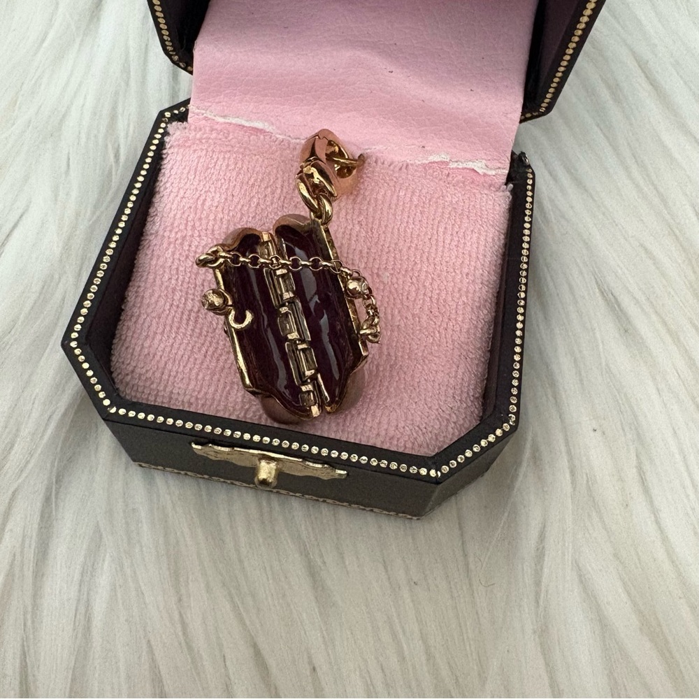 Authentic Juicy Couture Pink Status Bag Charm - Picture 4 of 6
